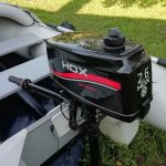 Two-stroke outboard motor NDH