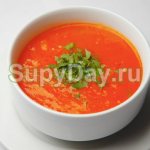 Cold canned salmon soup