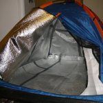 How to insulate a tent