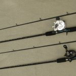 Casting plug spinning rods with baitcasting reels