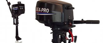 Boat motor 2 hp Sea-Pro T2.5S 