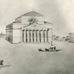 N. Chichagov. Theatre square. 1827 