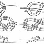 Схема вязания водяного узла