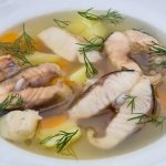 Fish soup is tastier and better from good large fish: carp, pike, trout