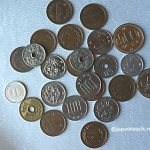 японские современные монеты