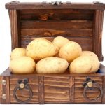 Ящик из пеноплекса для картошки